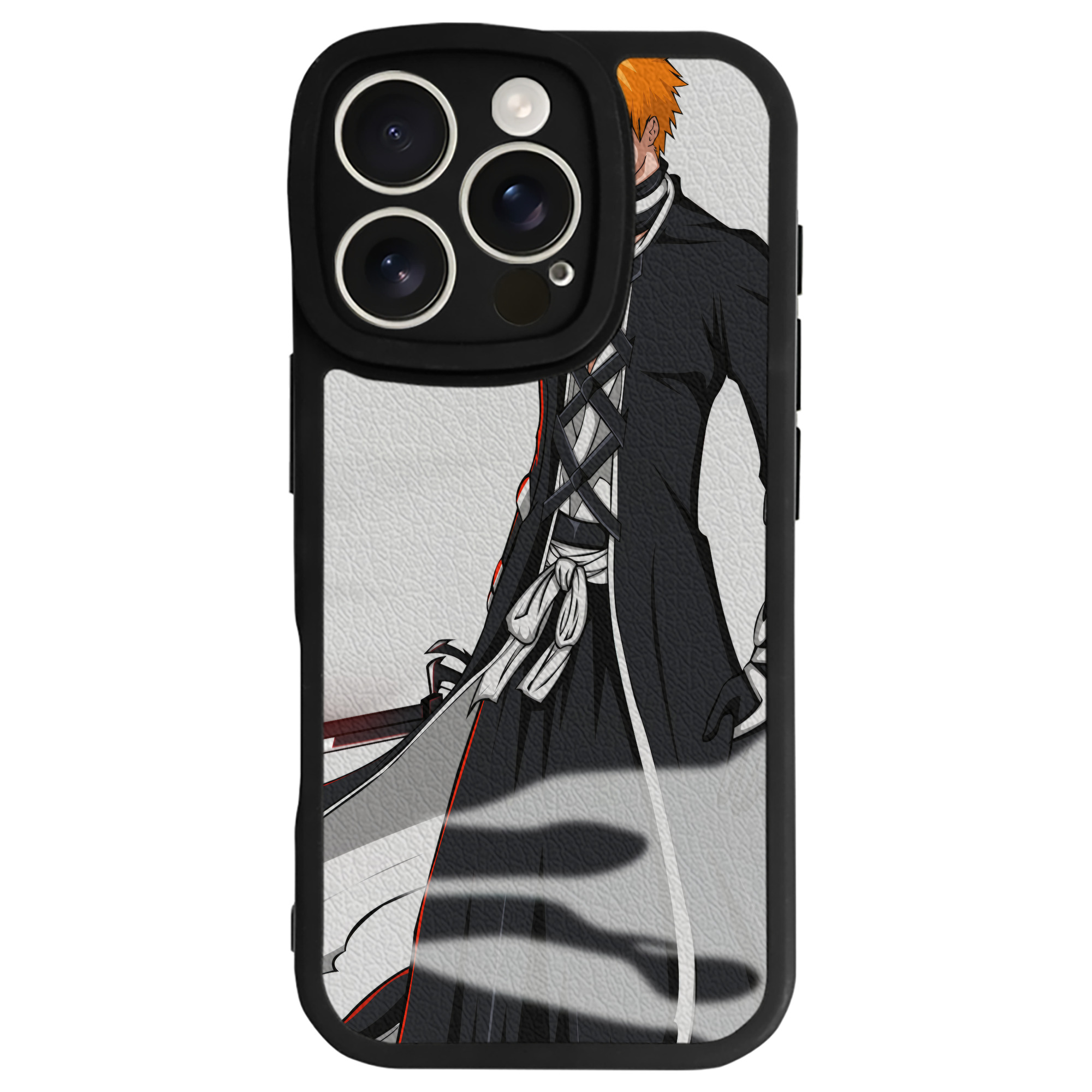 （画像用） ブリーチ BLEACH 【iPhone 16シリーズ対応】シリコンスマホケース（レザー調） 材質：シリコン